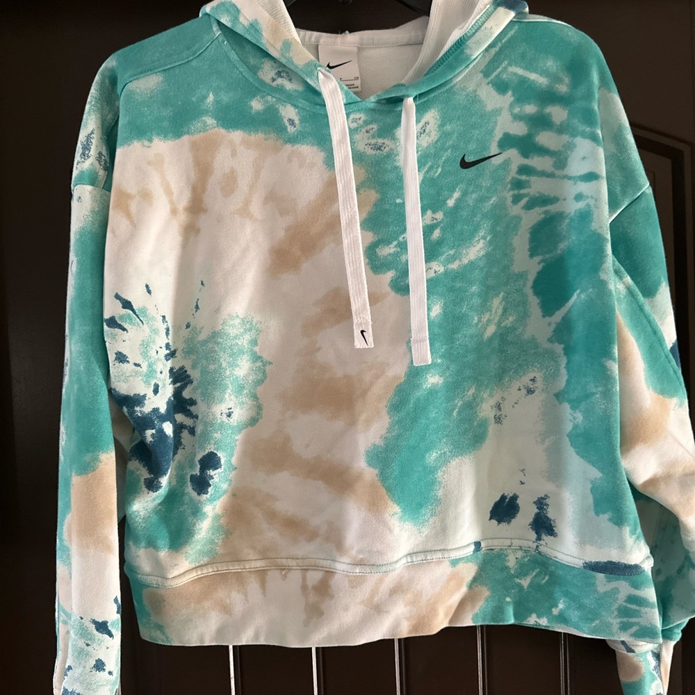 NIKE Hooded Cropped Sweatshirt